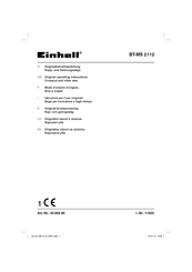 EINHELL 43.002.90 Operating Instructions Manual