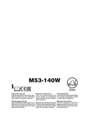 McCulloch M53-140W Instruction Manual