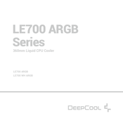 Deepcool LE700 WH ARGB User Manual
