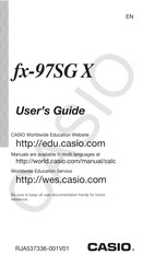 Casio fx-97SG X User Manual