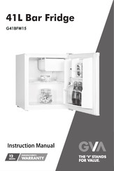 GVA G41BFW15 Instruction Manual