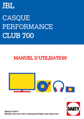 JBL CLUB 700 Manual