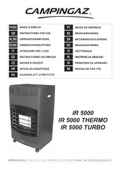 Campingaz IR 5000 Turbo Instructions For Use Manual