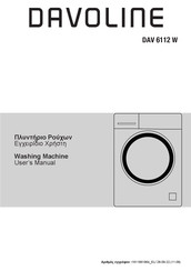 davoline DAV 6112 W User Manual