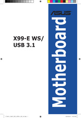 Asus X99-E WS/USB 3.1 Manual