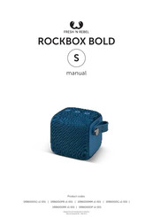Fresh 'N Rebel ROCKBOX BOLD  S Manual