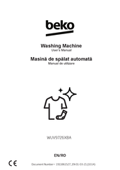 Beko WUV9726XBA User Manual