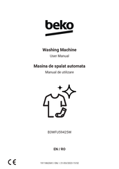 Beko B3WFU59425W User Manual