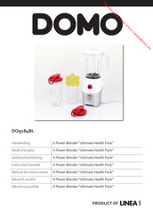 Linea 2000 Domo Ultimate Health Pack DO9184BL Instruction Booklet
