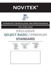 Novitek SELECT BASIC Installation And Operation Manual