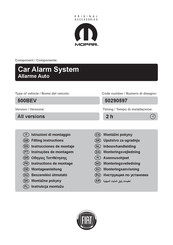 Mopar 50290597 Fitting Instructions Manual