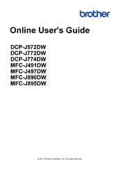 Brother MFC-J890DW Online User's Manual