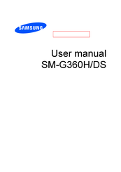 Samsung SM-G360H/DS User Manual