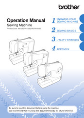 Brother 888-V60 Operation Manual