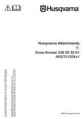Husqvarna ARST5120Xv1 Manual