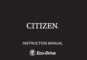Citizen H36 Series Instruction Manual