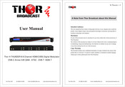 Thor Broadcast H-THUNDER-8 User Manual