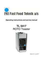 FKI TL 5417 Operating Instructions And Service Manual