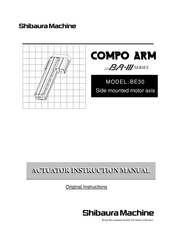 Shibaura COMPO ARM BA-III Series Instruction Manual