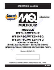 MULTIQUIP WTE5HP Operation Manual