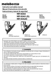 Metabo NR83AA5 Instruction And Safety Manual