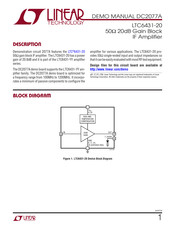 Linear Technology DC2077A Demo Manual