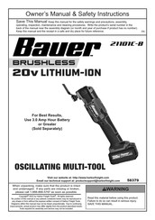 Bauer 21101C-B Manuals | ManualsLib