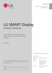 LG 43SQ700S Owner's Manual
