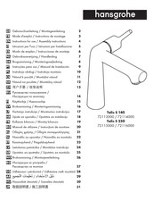 Hans Grohe Talis S 140 72114000 Instructions For Use/Assembly Instructions