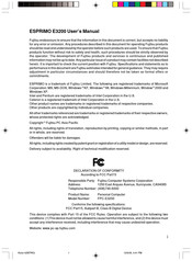 Fujitsu ESPRIMO E3200 User Manual