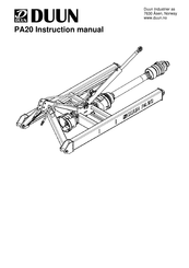 DUUN PA20 Instruction Manual