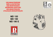 Ruggerini MD190 Use & Maintenance