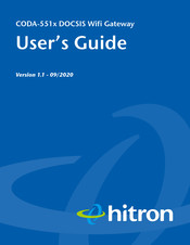Hitron CODA-551x User Manual