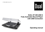 Dual DT 400 USB G Operating Manual