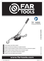 Far Tools TF 1000 Original Manual Translation
