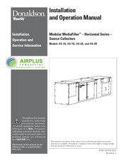 Donaldson Torit Horizontal Series Installation And Operation Manual