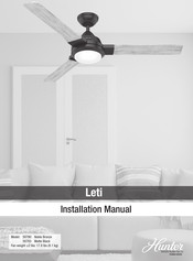 Hunter Leti Installation Manual