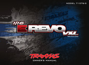 Traxxas 1/16 E REVO VXL 71076-3 Owner's Manual