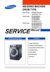 Samsung WF5000HA-PJT Service Manual
