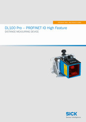 SICK DL100 Pro Operating Instructions Manual
