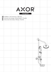 Hans Grohe AXOR Montreux 16570001 Installation/User Instructions/Warranty