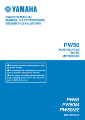 Yamaha PW50M Owner's Manual