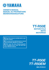 Yamaha TT-R50EM Owner's Manual