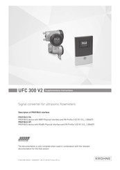KROHNE UFC 300 V2 Supplementary Instructions Manual