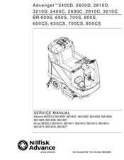 Nilfisk-Advance BR 600CS Service Manual