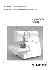 Singer 14SH654 Operator's Manual