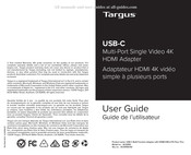Targus ACA958USZ User Manual