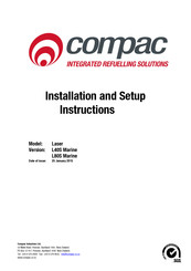 Compac L40S Marine Installation And Setup Instructions