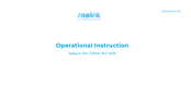RedLINK RLC-523WA Operational Instruction