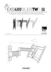 Erard EXO400OLEDTW3 Manual